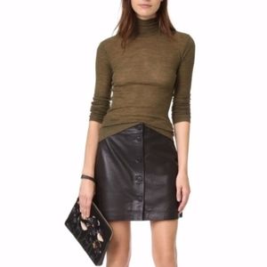 Madewell Skirts - MADEWELL LEATHER SKIRT A LINE BUTTONS 12 Madewell Skirts - MADEWELL LEATHER SKIRT A LINE BUTTONS 12